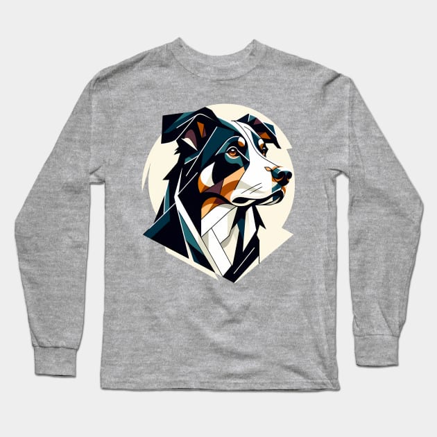 Appenzell Mountain dog Long Sleeve T-Shirt by TaevasDesign